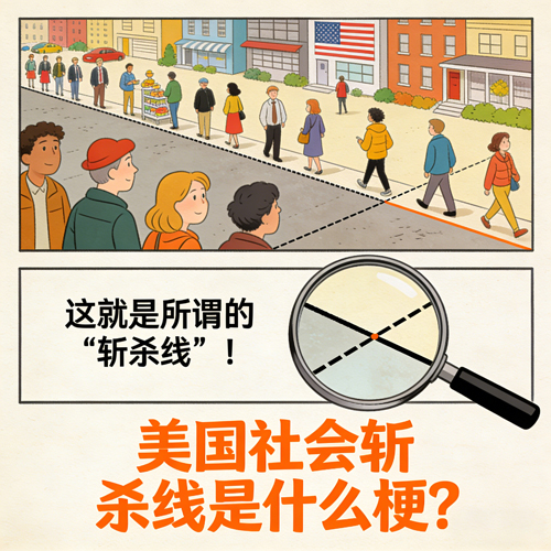 美国社会斩杀线是什么梗？